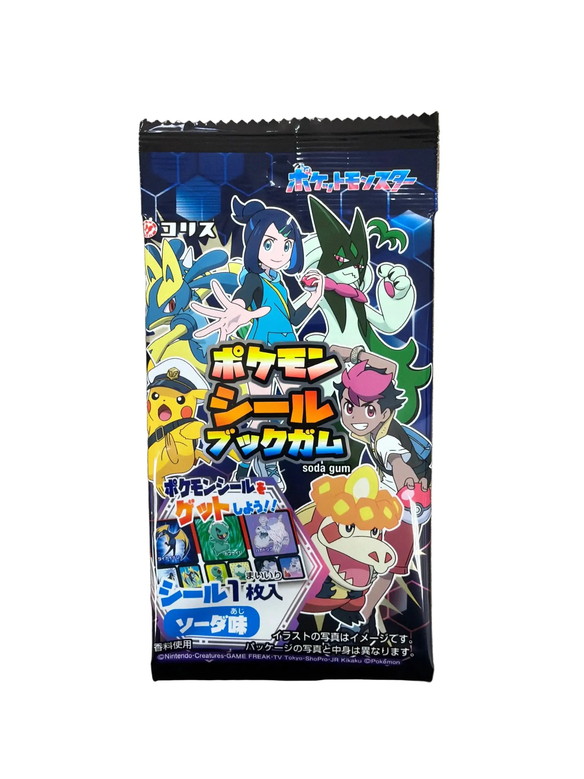 CORIS POKEMON STICKER BOOK GUM