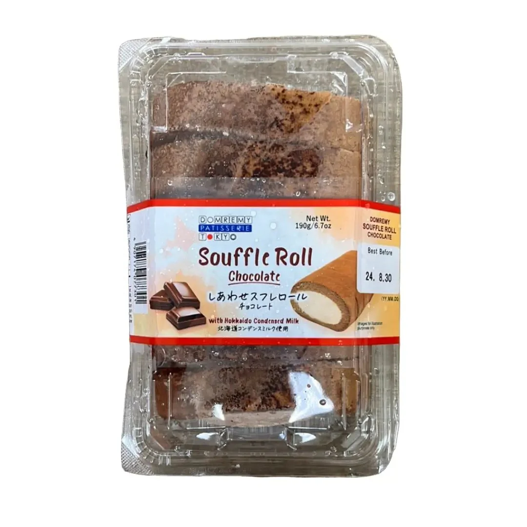 DOMREMY SOUFFLE ROLL CHOCOLATE