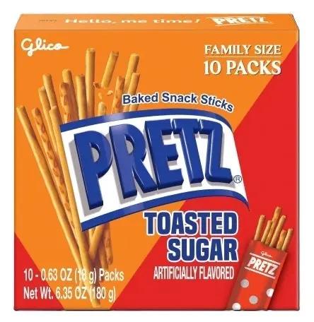 GLICO PRETZ TOASTED SUGAR