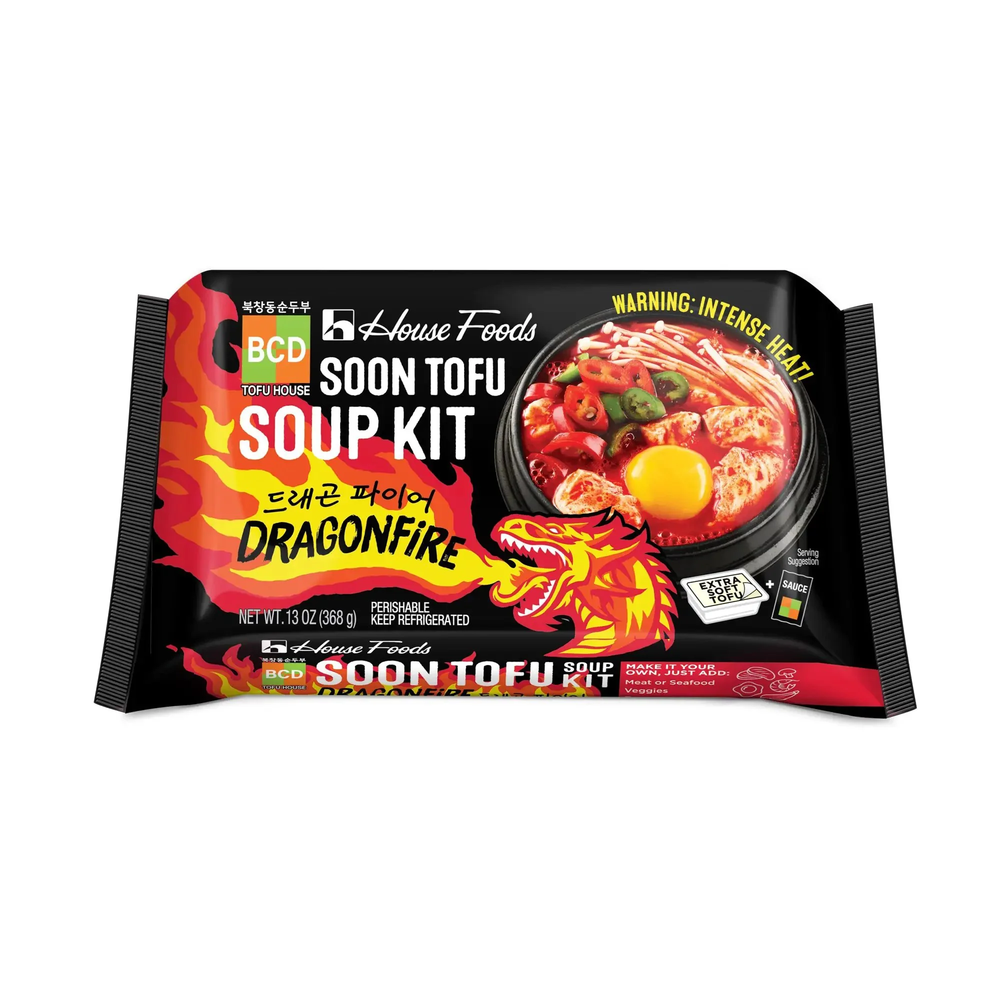 HOUSE FOODS BCD SOON TOFU SOUP KIT DRAGONFIRE
