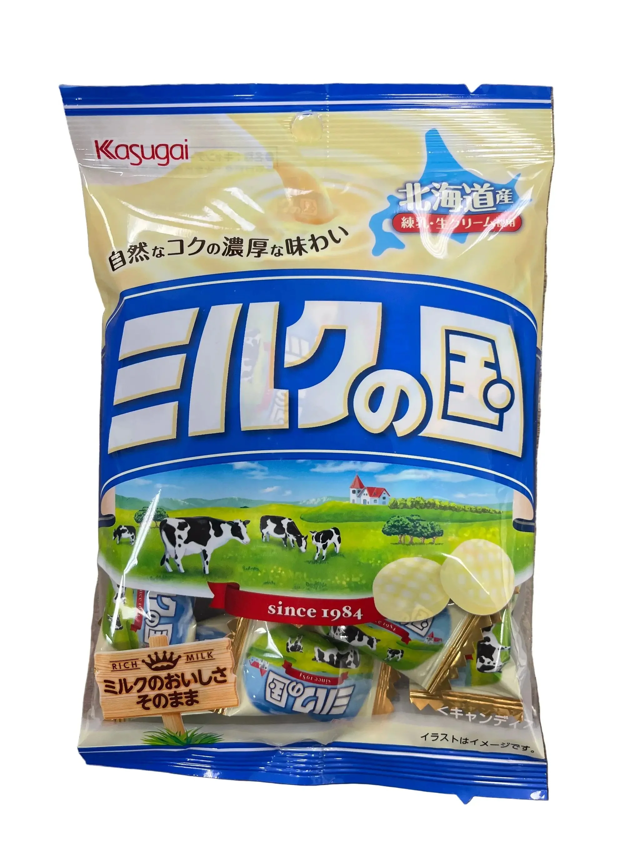 KASUGAI MILK LAND CANDY