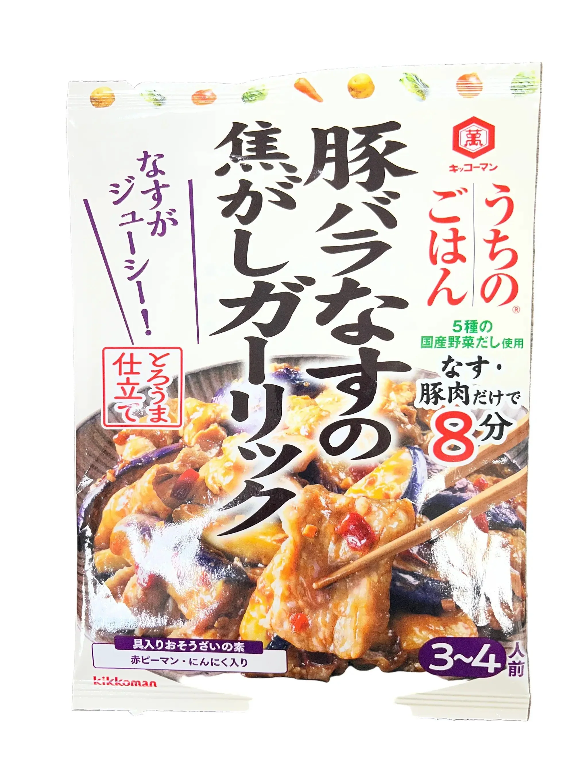 KIKKOMAN BUTABARA NASU GARLIC