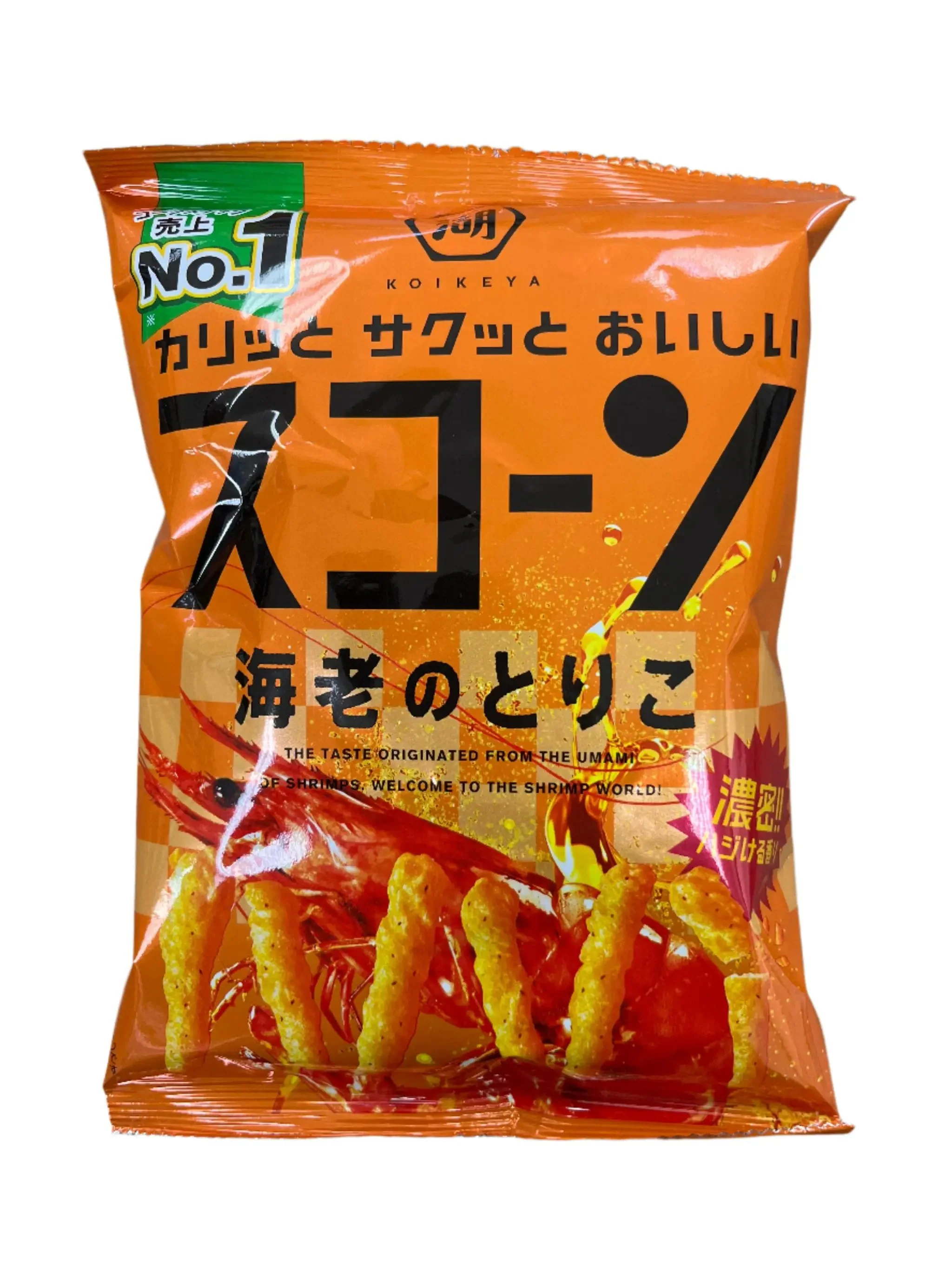 KOIKEYA CORN PUFF SHRIMP