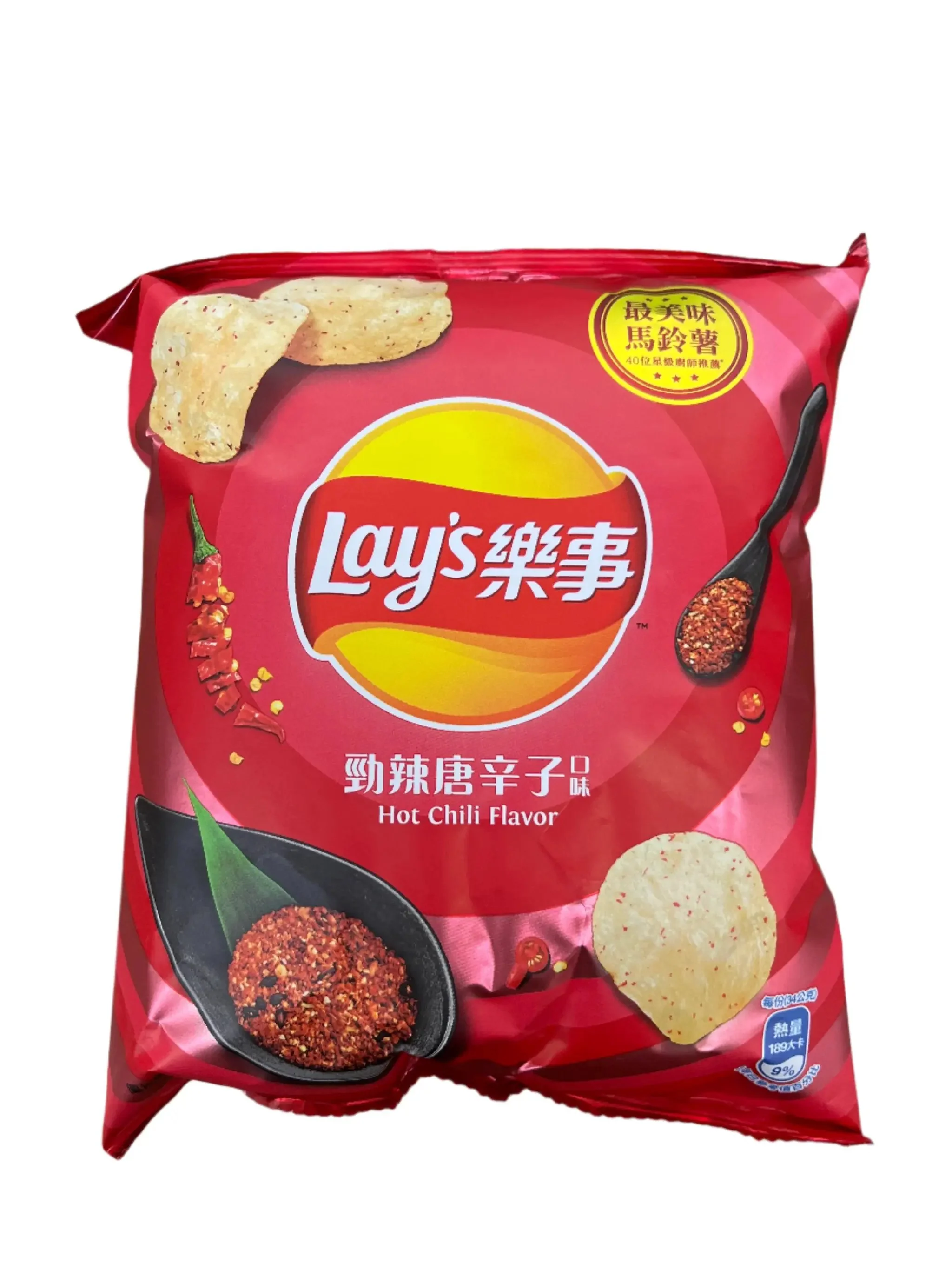 LAY'S POTATO CHIPS SPICY CHILI PEPPER