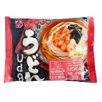 MYOJO UDON W/SOUP SHRIMP FLAVOR