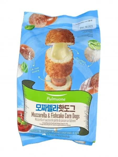 PULMUONE CORN DOG MOZZARELLA & FISH CAKE