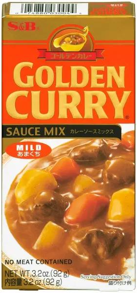 S&B GOLDEN CURRY SAUCE MIX MILD
