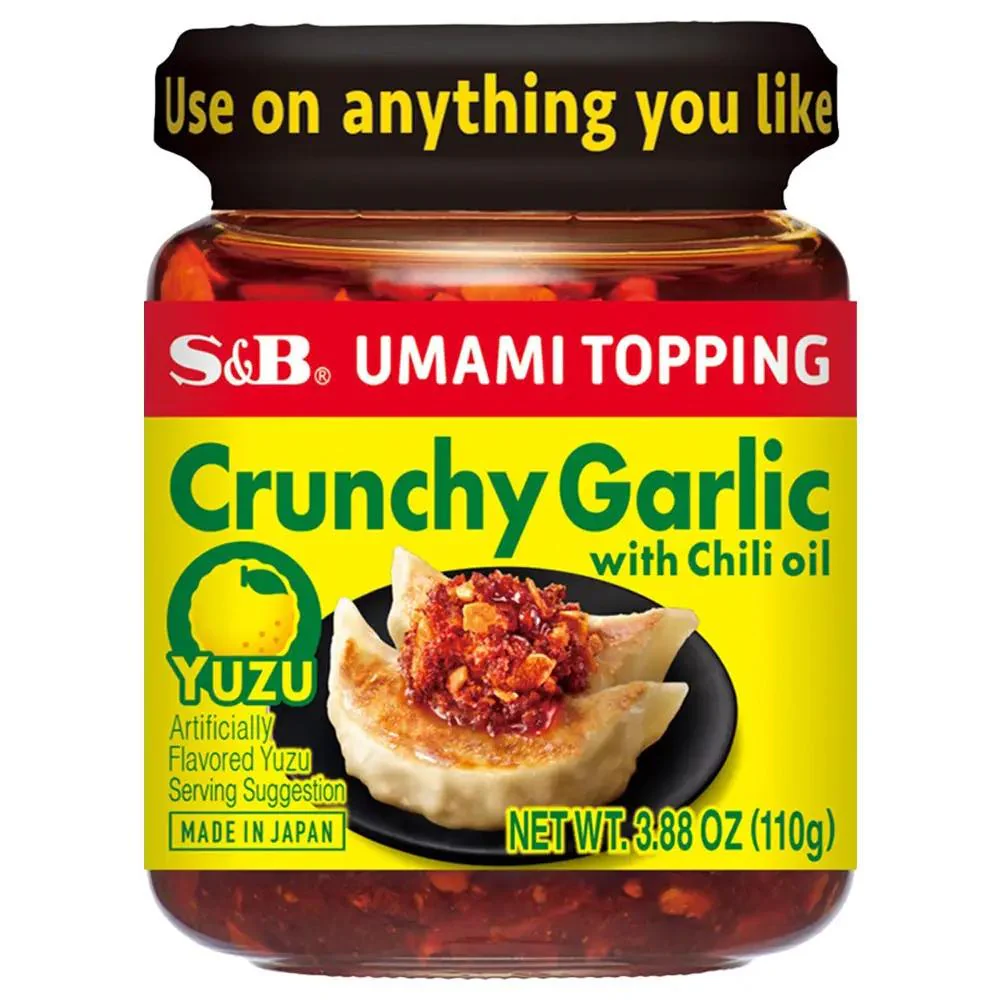 S&B UMAMI TOPPING CRUNCHY GARLIC YUZU