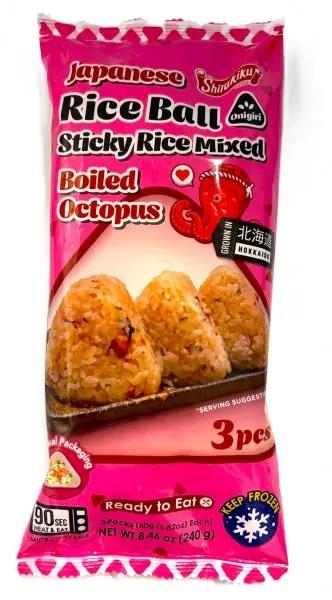 SHIRAKIKU RICE BALL BOILED OCTOPUS