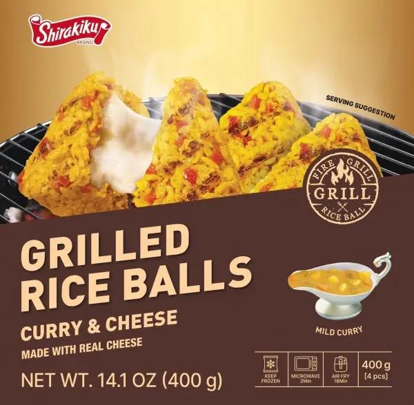 SHIRAKIKU RICE BALL CURRY&CHEESE