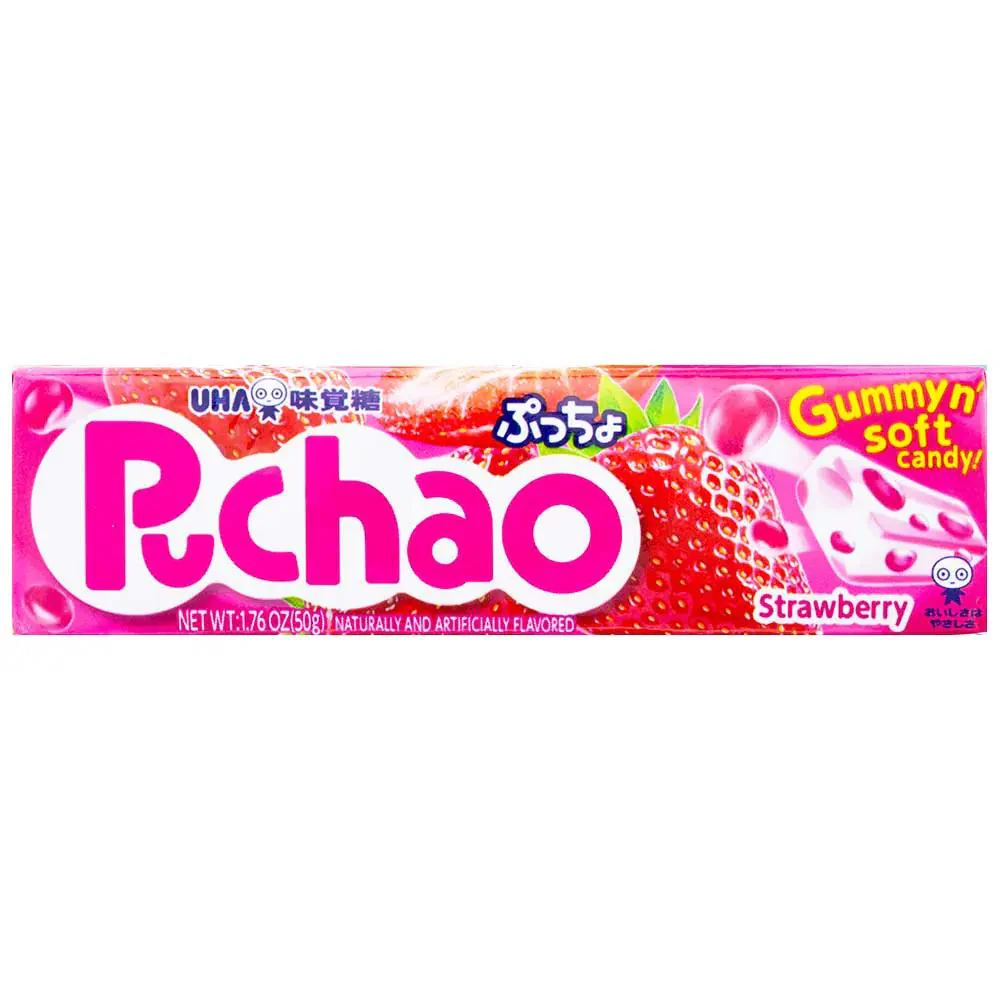 UHA MIKAKUTO PUCHAO STICK STRAWBERRY