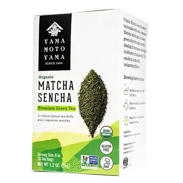 YAMAMOTOYAMA ORGANIC MATCHA SENCHA TEA BAG