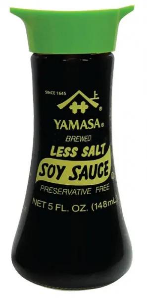 YAMASA LESS SALT SOY SAUCE 5 OZ