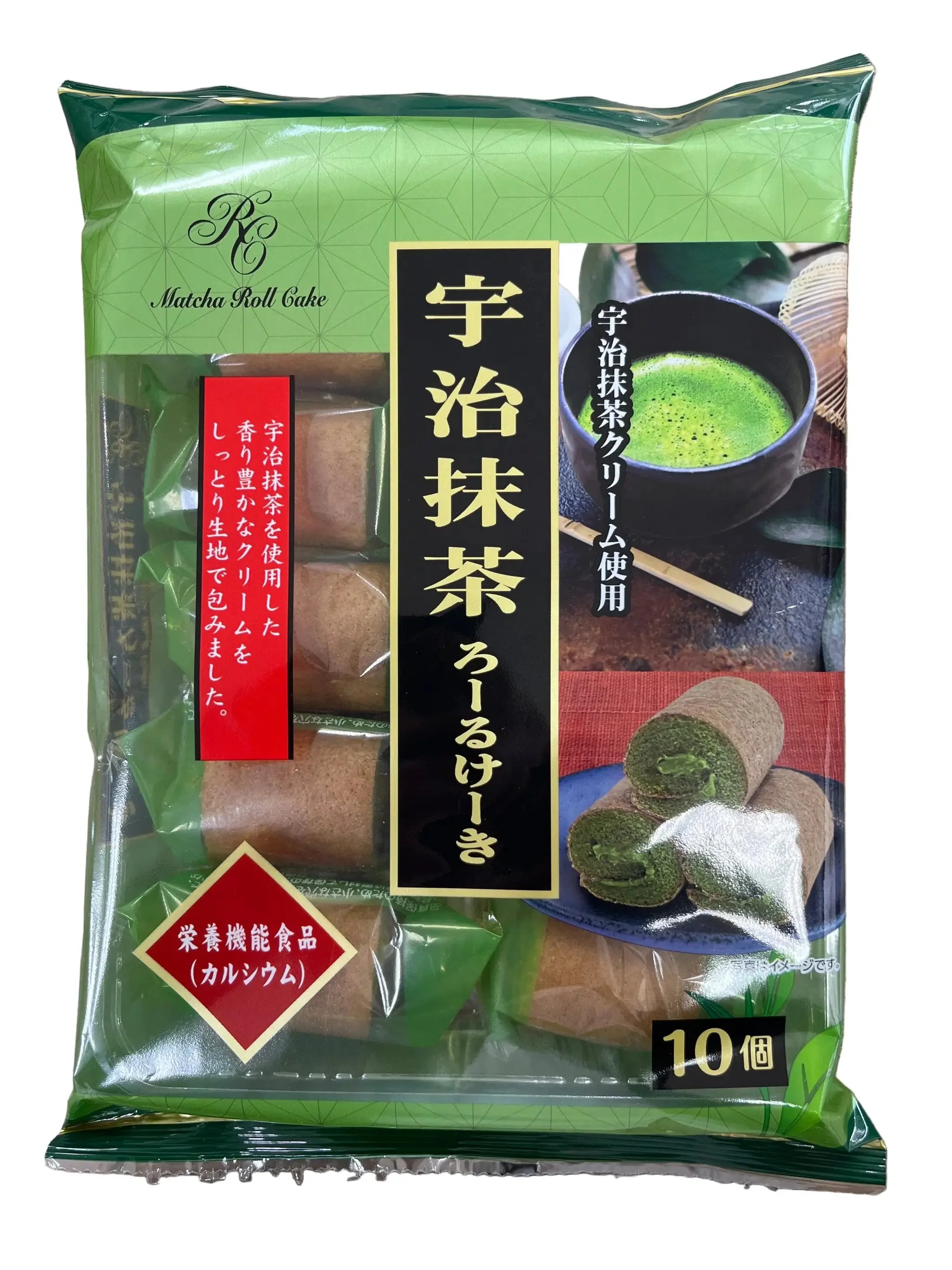 YAMAUCHI UJI MATCHA ROLL CAKE