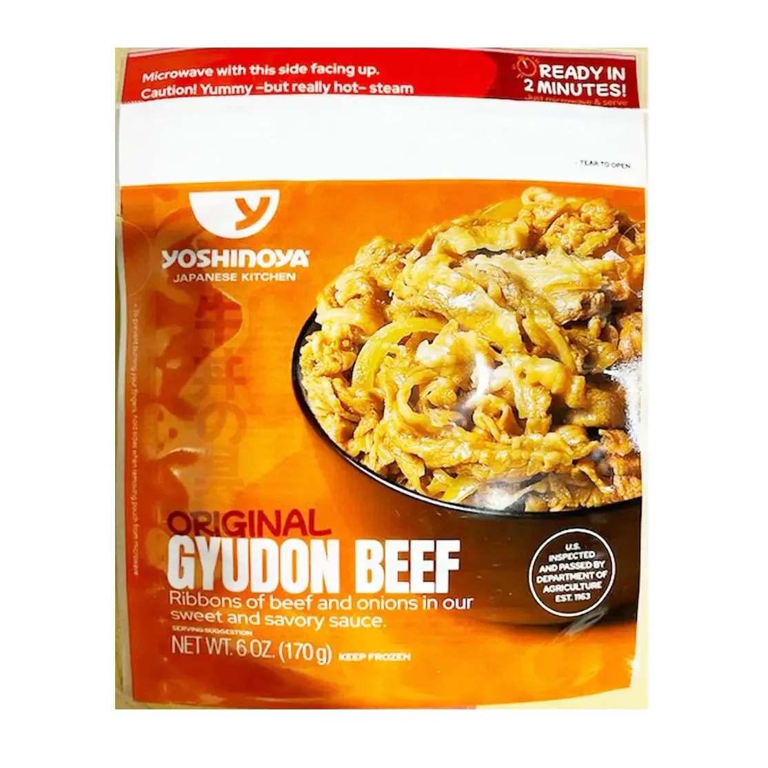 YOSHINOYA COOKED BEEF W/ ONION